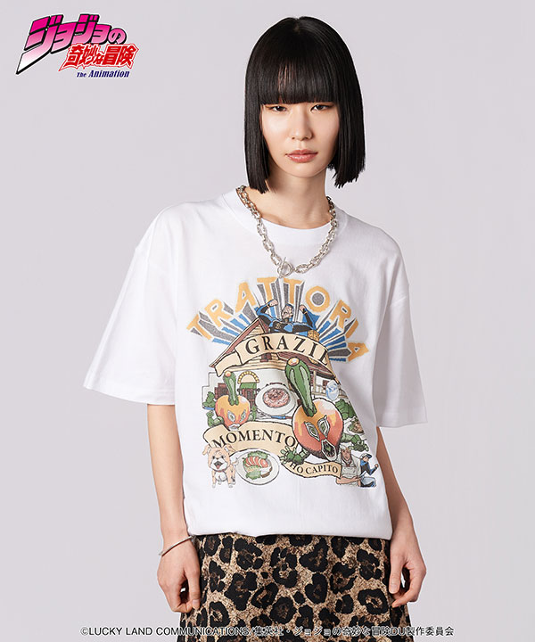 glamb（グラム） glamb×ジョジョの奇妙な冒険 4部 Tシャツ glamb