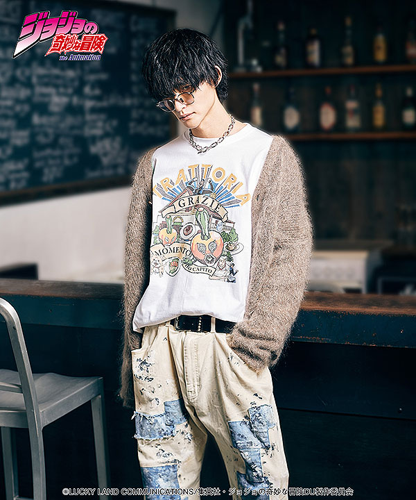 glamb（グラム） glamb×ジョジョの奇妙な冒険 4部 Tシャツ glamb