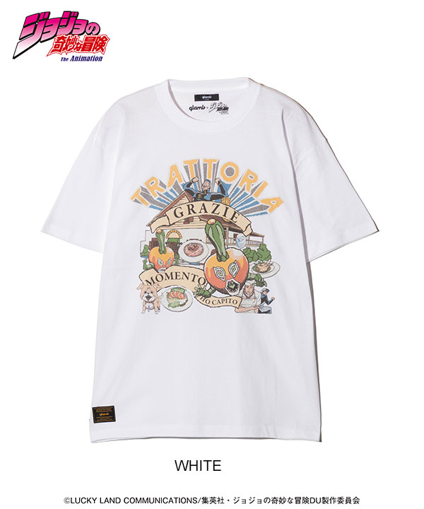 glamb（グラム） glamb×ジョジョの奇妙な冒険 4部 Tシャツ glamb