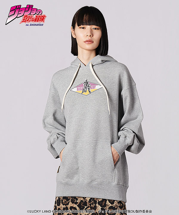 glamb（グラム） glamb×ジョジョの奇妙な冒険 4部 パーカー glamb