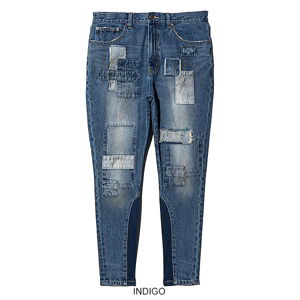 2026 春 先行予約 3月下旬〜4月上旬入荷予定 glamb グラム Unplugged Poly Denim パンツ 送料無料 キャンセル不可 atfpts glamb（グラム） 2026 春 先行予約 3月下旬〜4月上旬入荷予定 パンツ