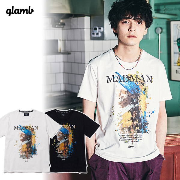 先行予約 グラム Tシャツ glamb MADMAN T :gb0221-t04:ARTIF - 通販