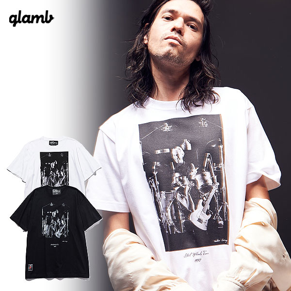 glamb×The Rolling Stones グラム Tシャツ Keith & Charlie T メンズ コラボ キース アンド チャーリーT