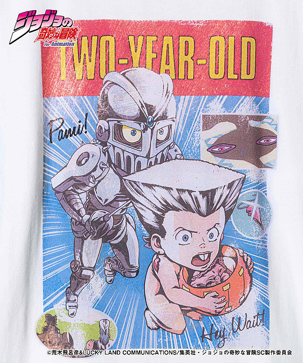 glamb（グラム） glamb×ジョジョの奇妙な冒険 3部 Tシャツ glamb De