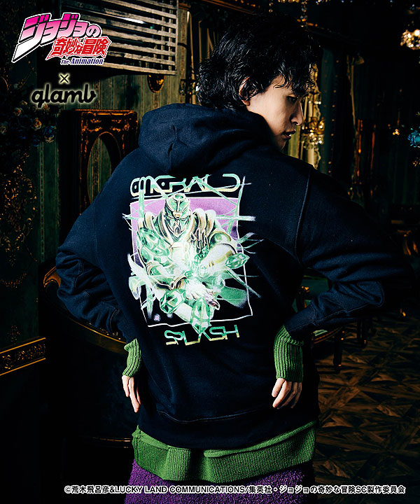 glamb×ジョジョ【カーディガンハイエロファントグリーン(XL】シャツ 花京院 ジョジョの奇妙な冒険【glamb】カーディガン ハイエロファント