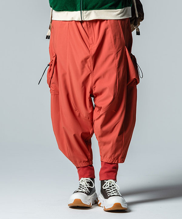 グラム パンツ glamb Rib Layered Cargo Pants リブレイヤード 