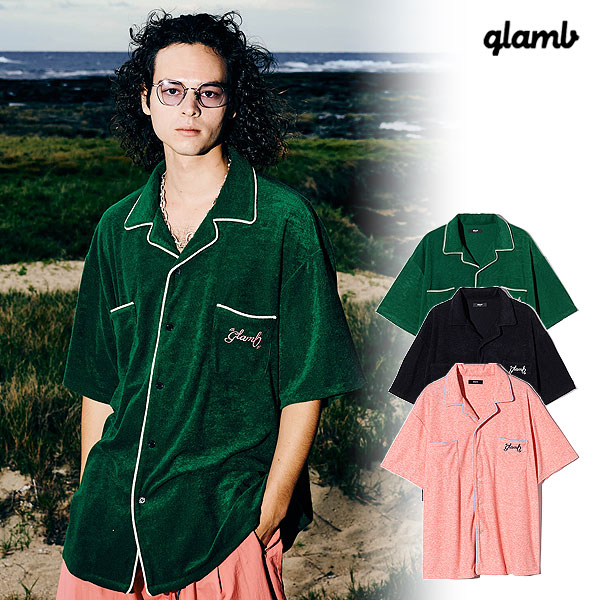 glamb SALE セール グラム シャツ Pile Bowling Shirt パイル