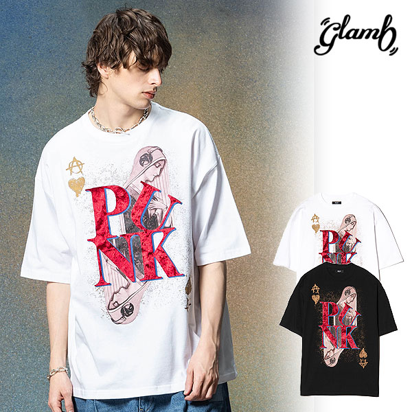 glamb（グラム） Tシャツ glamb Punk Prayer T-Shirt パンクプレイヤー