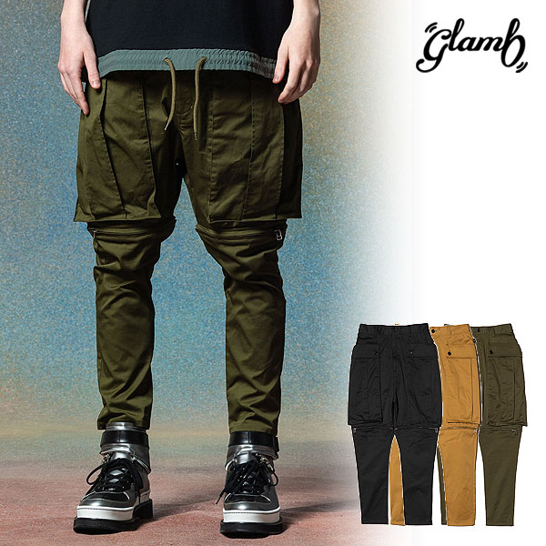 glamb（グラム） パンツ glamb 2 Way Jodhpurs Pants 2ウェイ