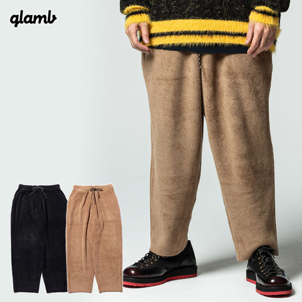 30％OFF SALE セール glamb グラム パンツ ロングパンツ Easy wide corduroy pants メンズ おしゃれ