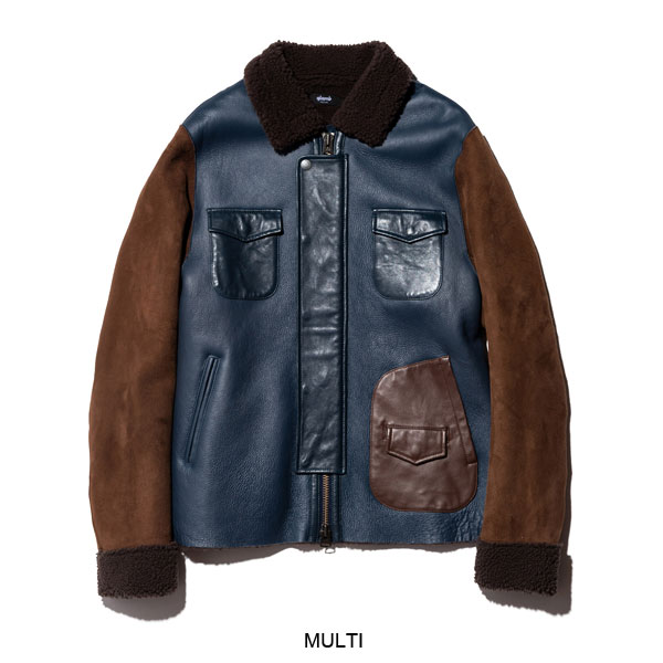 glamb SALE セール グラム ジャケット Mouton rosso riders