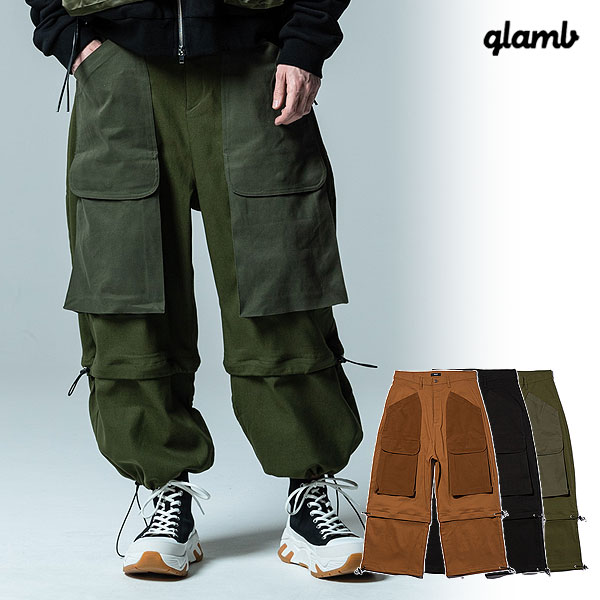 グラム パンツ glamb 2WAY Cargo Pants ２ウェイカーゴパンツ : gb0323