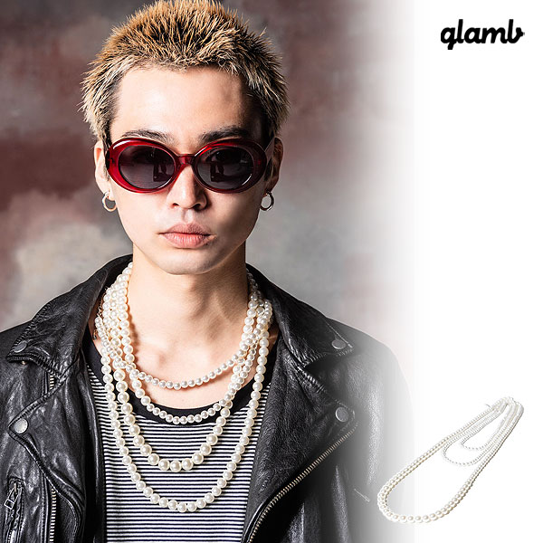 glamb グラム ネックレス Extra Long Pearl Necklace 送料無料