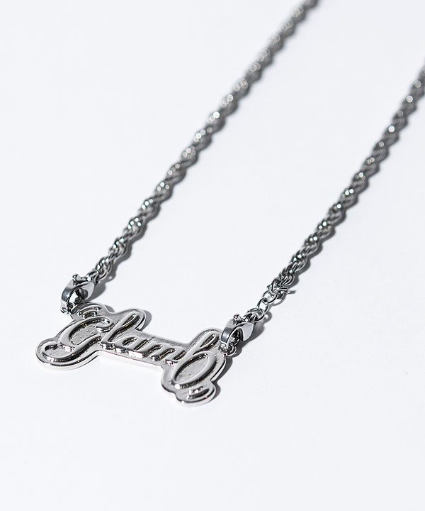 glamb（グラム） ネックレス glamb Logo Charm Necklace ロゴチャーム