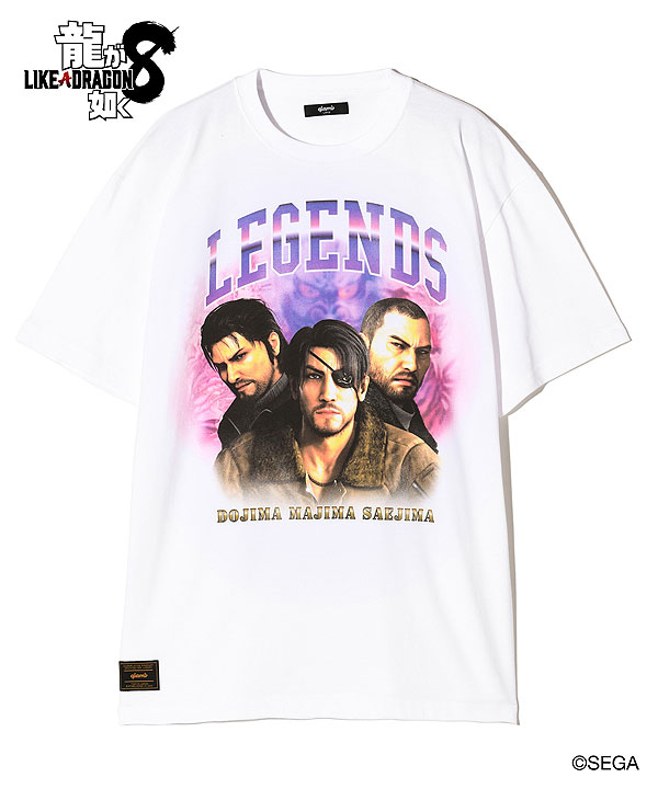 glamb×龍が如く8 グラム Tシャツ glamb 3 Legends T-shirts スリーレジェンズTシャツ コラボ :  gb0324-ld05 : ARTIF - 通販 - Yahoo!ショッピング