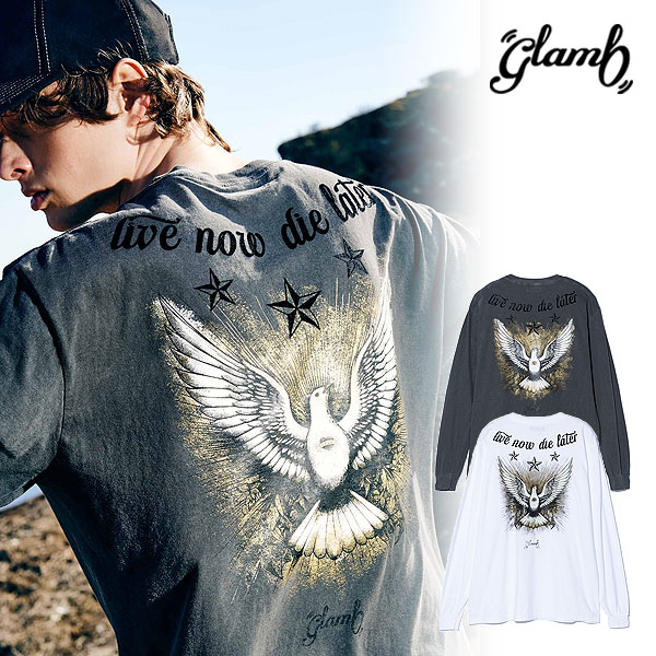 2025 秋 先行予約 8月下旬〜9月上旬入荷予定 glamb グラム Dove Cutsew ダブカットソー Tシャツ 送料無料 キャンセル不可 atftps glamb（グラム） 2025 秋 先行予約 8月下旬〜9月上旬入荷予定 Tシャツ