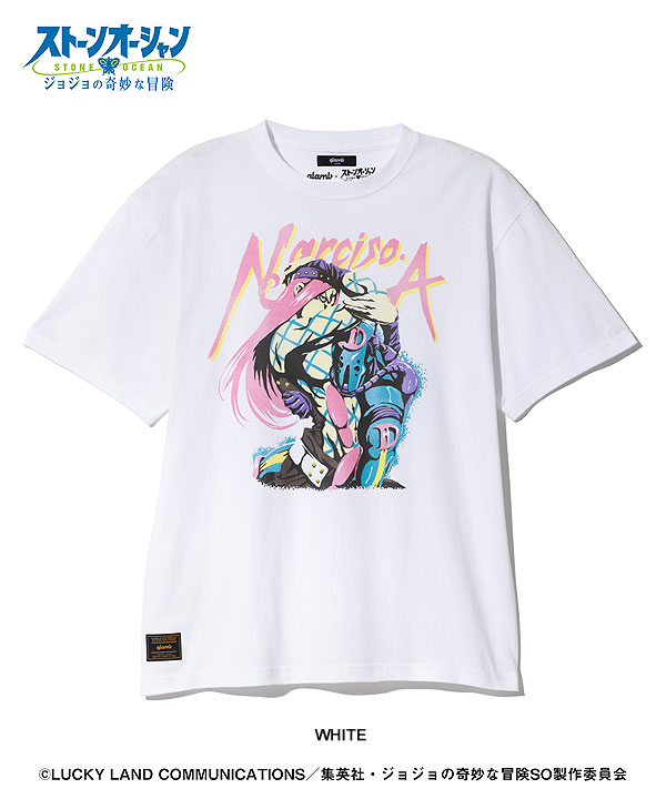 glamb（グラム） glamb×ジョジョの奇妙な冒険 ストーンオーシャン T