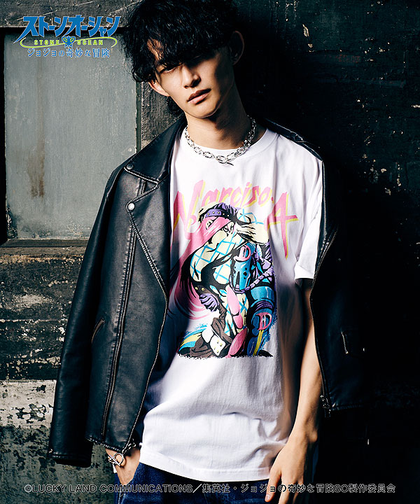 glamb（グラム） glamb×ジョジョの奇妙な冒険 ストーンオーシャン T