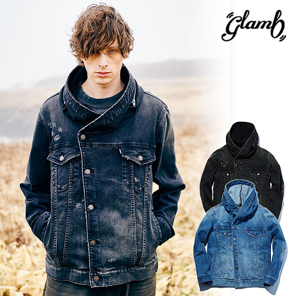 ジャケット・アウター glamb Carol Denim JKT INDIGO glamb（グラム） ジャケット glamb Carol Denim Jacket キャロル