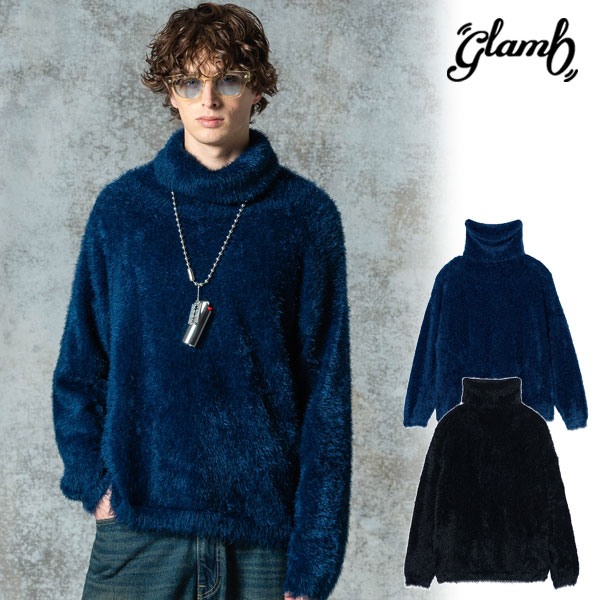 glamb（グラム） ニット glamb Feather Turtle Neck Knit 送料無料 