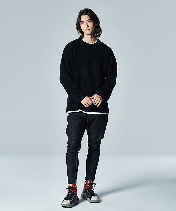 glamb SALE セール グラム パンツ Authentic Poly Denim