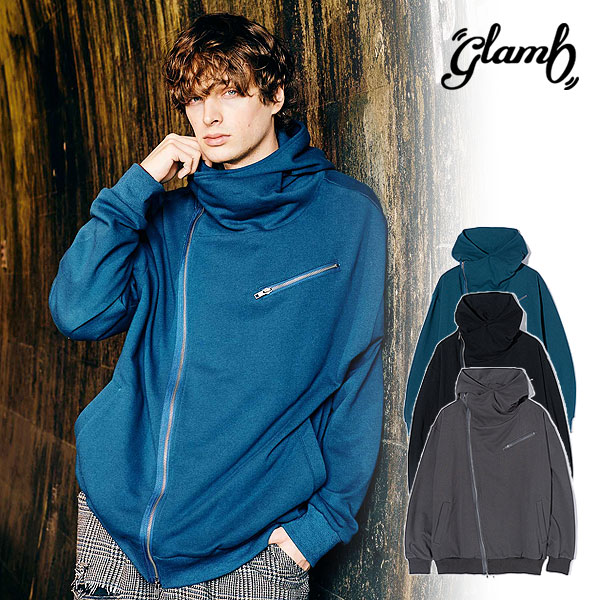 20％OFF SALE セール glamb グラム High Neck Riders Hoodie パーカー atftps glamb（グラム） SALE セール パーカー glamb High Neck Riders Hoodie