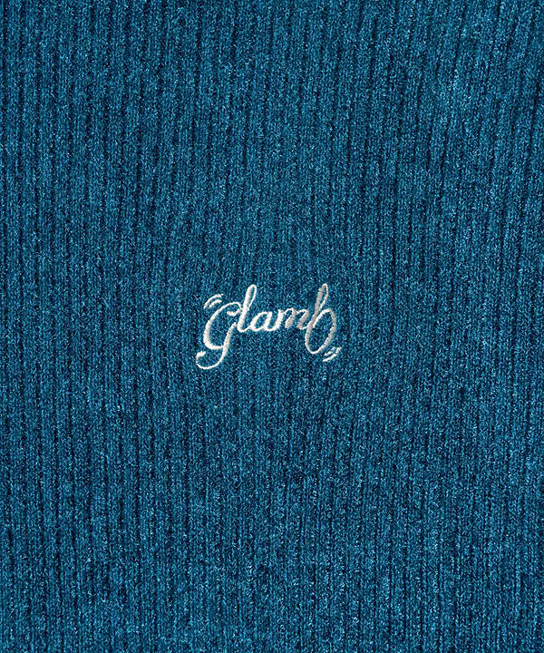 グラム ニット glamb Neck Layered Knit Hoodie ネックレイヤードニットフーディ セール】Neck Layered Knit Hoodie / ネックレイヤードニット
