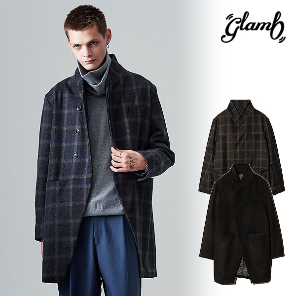 glamb（グラム） コート glamb Blue Noise Stand Collar Coat 送料無料