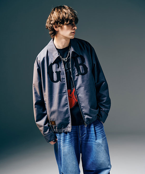 glamb（グラム） ジャケット glamb Stripe Coach Jacket 送料無料