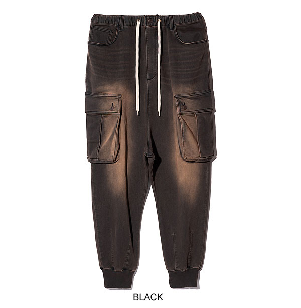 glamb（グラム） パンツ glamb Knit Denim Cargo Pants 送料無料