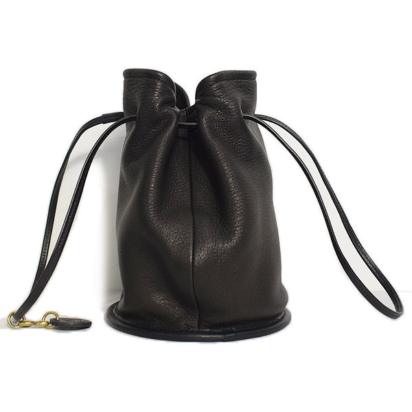 GROOVER LEATHER グルーバーレザー 巾着 ショルダーバッグ レザー 革