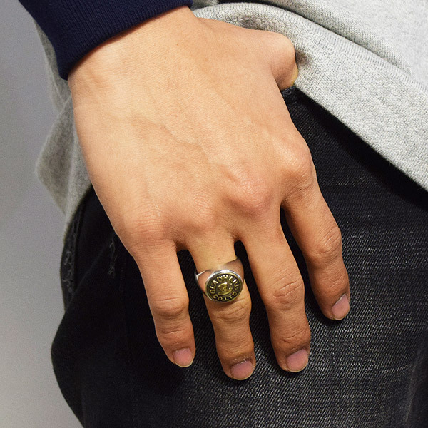グラッドハンド GLADHAND BUTTON RING HAT　リング　13号 GLAD HAND（グラッドハンド） リング GLAD HAND BUTTON RING HAT