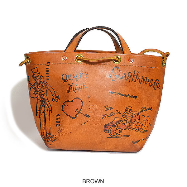 GLAD HAND（グラッドハンド） バッグ GLAD HAND LEATHER PURSE BAG