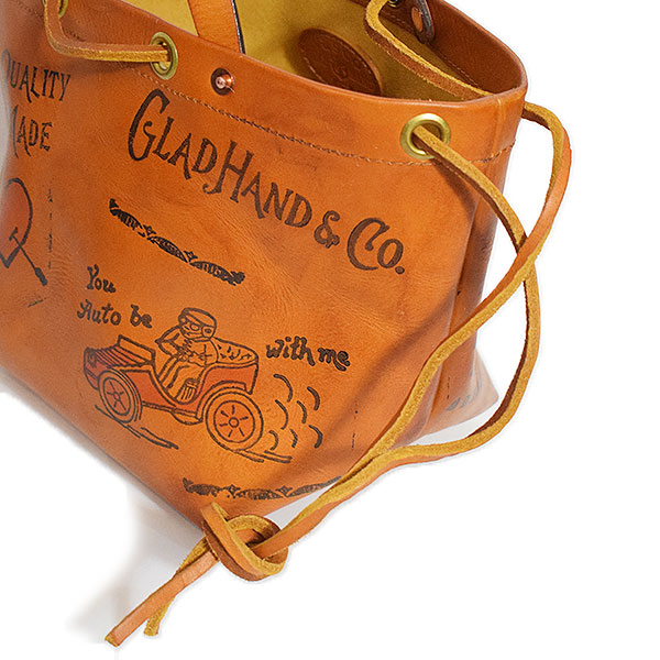 GLAD HAND（グラッドハンド） バッグ GLAD HAND LEATHER PURSE BAG