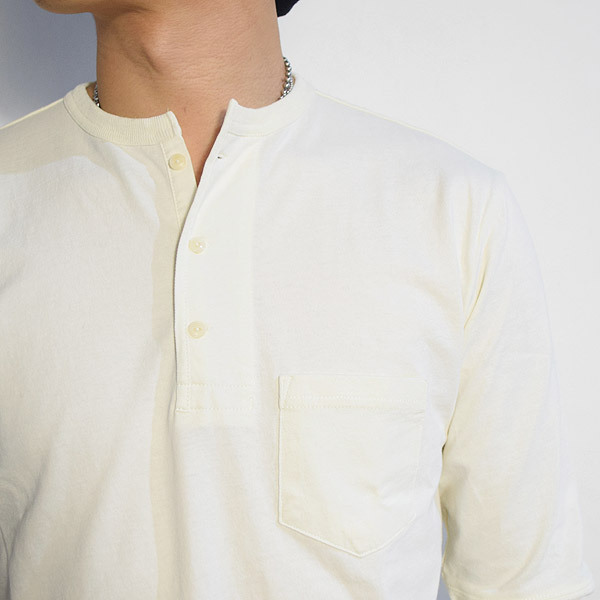 GLAD HAND（グラッドハンド） Tシャツ GLAD HAND HALF SLEEVE HENLEY