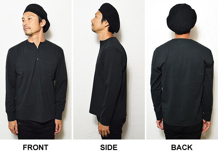 GLAD HAND（グラッドハンド） 長袖Tシャツ GLAD HAND STANDARD HENLEY