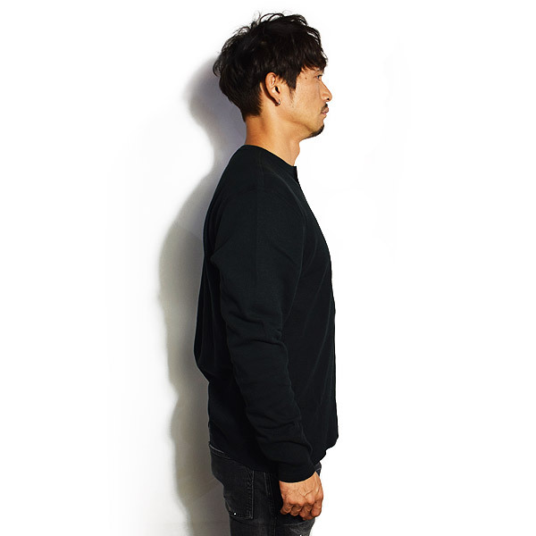 GLAD HAND（グラッドハンド） 長袖 Tシャツ GLAD HAND WAFFLE HENLEY L