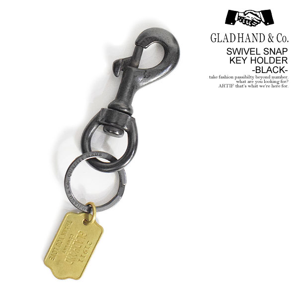 グラッドハンド キーホルダー GLAD HAND SWIVEL SNAP KEY HOLDER