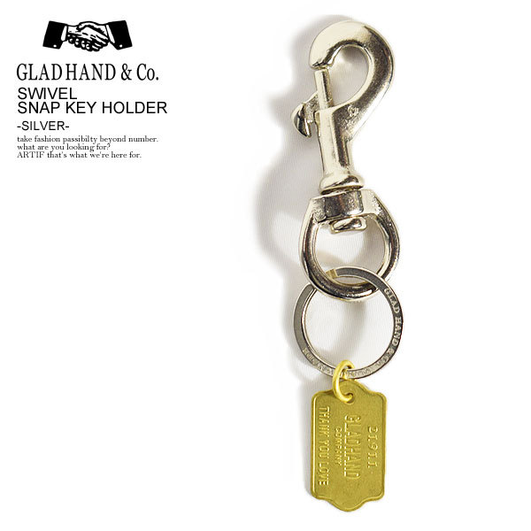 グラッドハンド キーホルダー GLAD HAND SWIVEL SNAP KEY