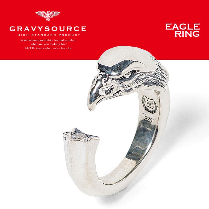 グレイビーソース リング GRAVYSOURCE EAGLE RING : gsrp-ac03a