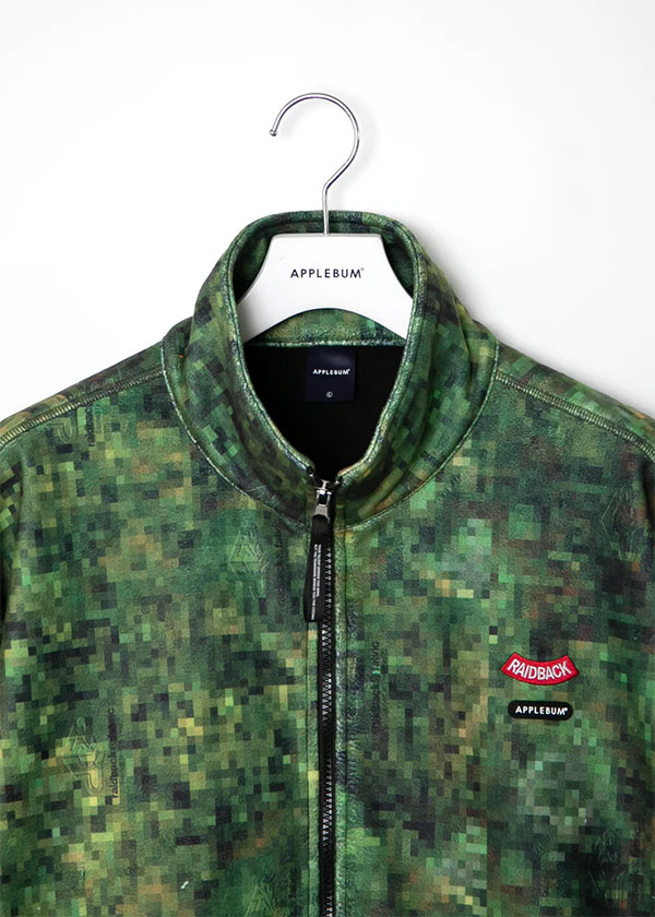 APPLEBUM（アップルバム） ジャケット “Pixel Camo” Fleece Jacket