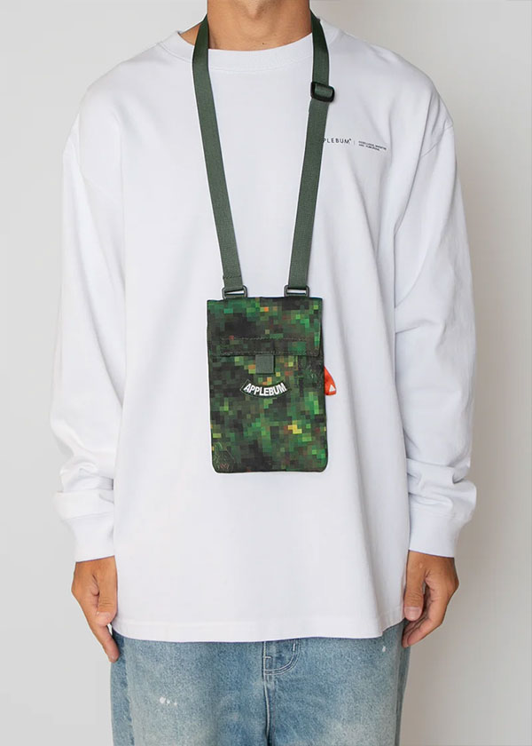 APPLEBUM アップルバム Pixel Camo Waist Bag APPLEBUM】アップルバム “PIXEL CAMO” WAIST BAG ウエストバッグ