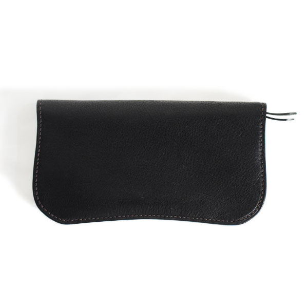 グルーバーレザー 財布 GROOVER LEATHER トラッカーウォレット -BLACK
