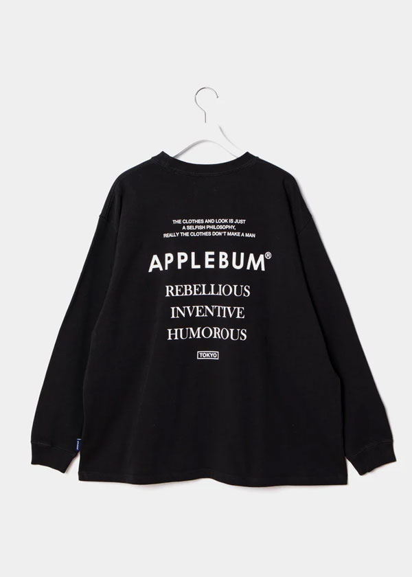 APPLEBUM（アップルバム） Tシャツ “Philosophy”2 L/S T-shirt 12oz