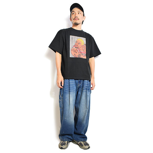 APPLEBUM（アップルバム） Tシャツ “WORM” 浮世絵 T-shirt 12oz -BLACK 