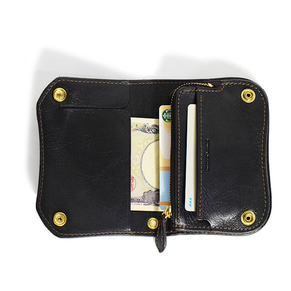 グルーバーレザー 財布 GROOVER LEATHER ショートトラッカー 馬革