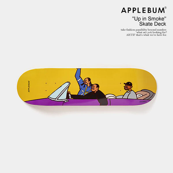 SZ スケート デッキ 8インチ APPLEBUM APPLEBUM(アップルバム) スケートボードデッキ 