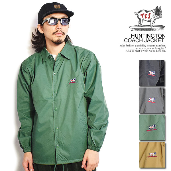 エンドレスサマー ジャケット The Endless Summer TES HUNTINGTON COACH JACKET メンズ コーチジャケット