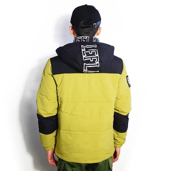 レフラー ダウンジャケット LEFLAH 2WAY NYLON DOWN JACKET -BEIGE 