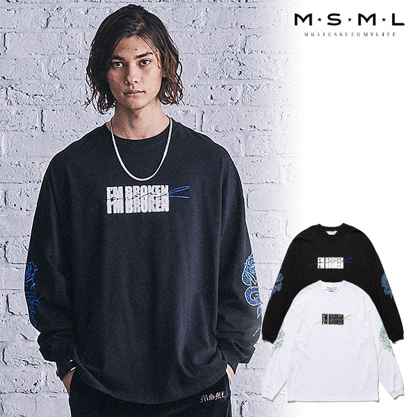 SALE セール エムエスエムエル Tシャツ MSML I'M BROKEN L/S T